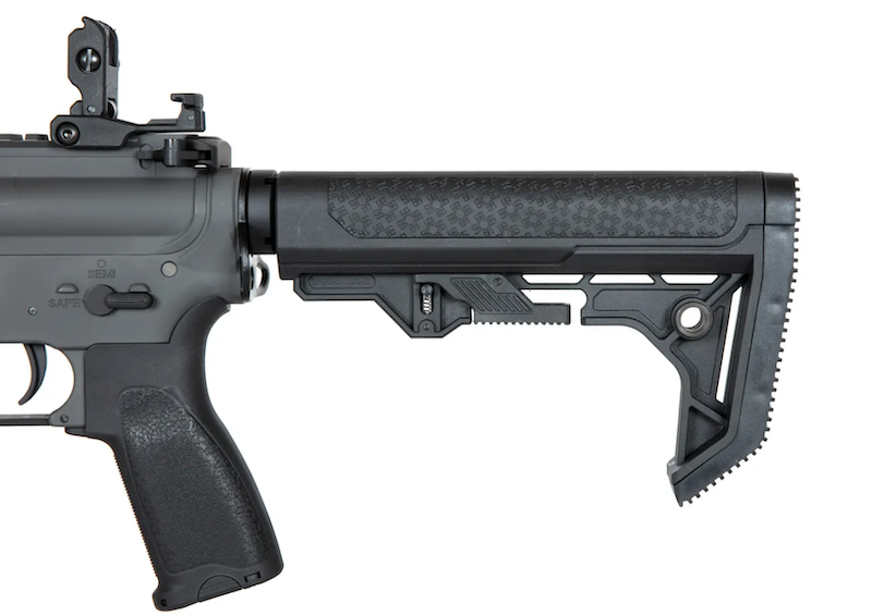 Specna Arms M4 EDGE SA-E07 Noveske KeyMod Grey Mosfet Li-Po Ready Light Ops Stock by Specna Arms