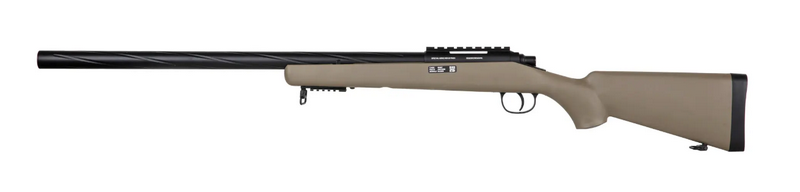 Specna Arms VSR Compliant SA-S12 EDGE Tan Fluted Barrel Sniper Spring Bolt Action Rifle a Molla by Specna Arms