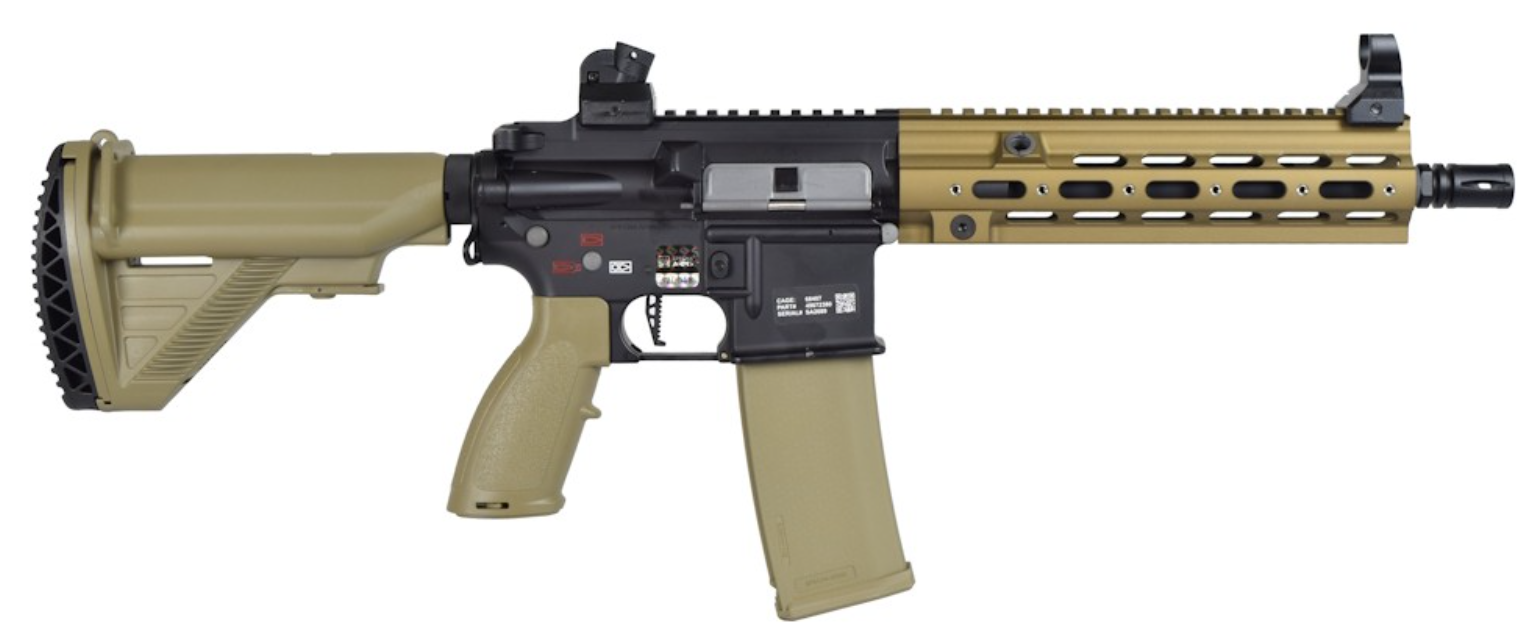 Specna Arms 416 SMR 10,5" Chaos Bronze - Tan - Black SA-PH24 PRIME™ Aster II ETU w. Brushless Motor by Specna Arms