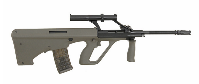 Steyr Type AUG A1 OD Miltary Version 1.5x by Jing Gong