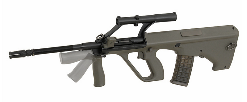 Steyr Type AUG A1 OD Miltary Version 1.5x by Jing Gong