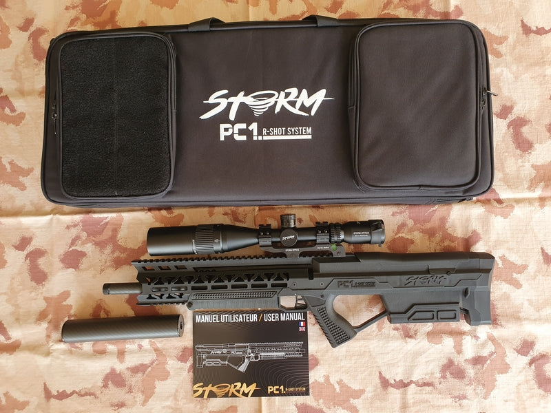Storm PC1R-Shot System Black Deluxe Version by Storm Airsoft
