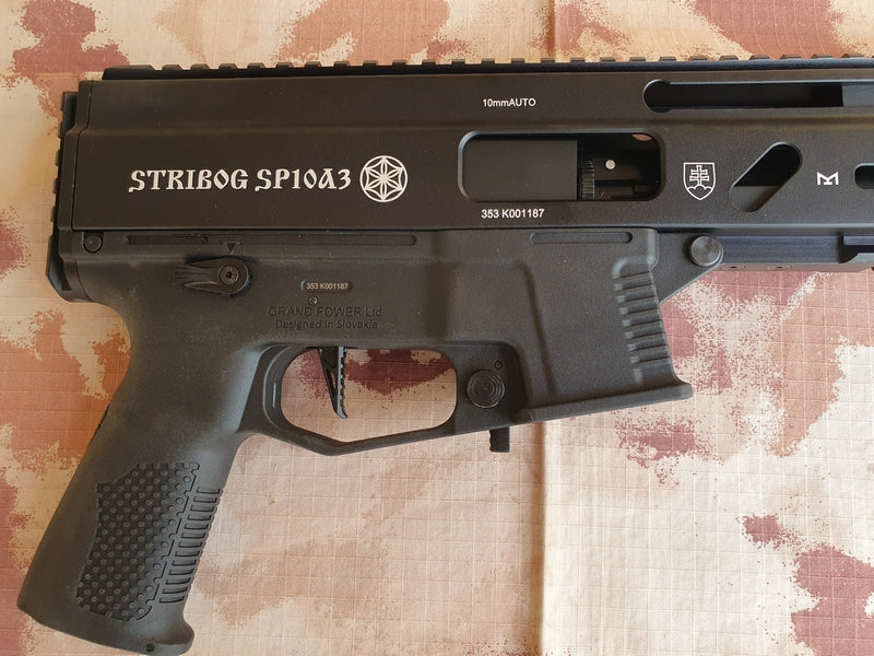 Stribog GP Grand Power S10A3 M-LOK Alpha Upgrade Charlie Eagle ETU Electronic Control Unit Version by Delta Armory