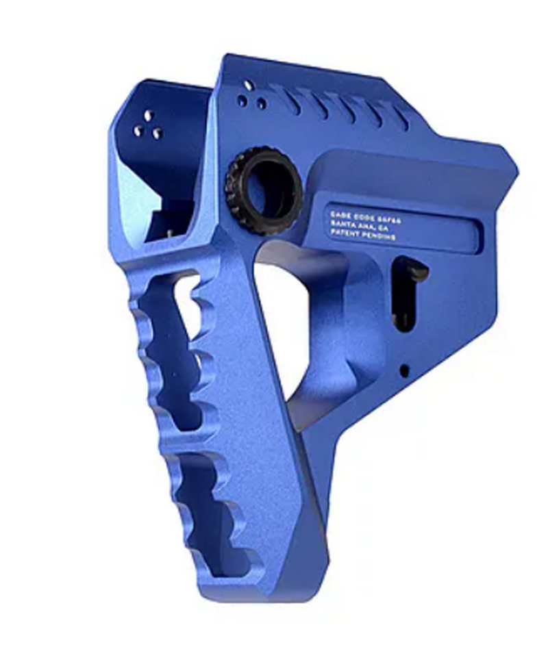 Strike Ind. Pit Viper Micro M4 Stock Blue Flat Dark Earth by Strike Ind.