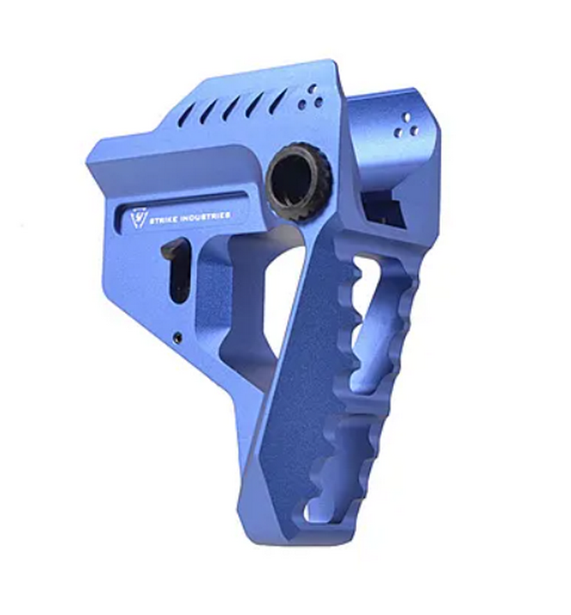 Strike Ind. Pit Viper Micro M4 Stock Blue Flat Dark Earth by Strike Ind.