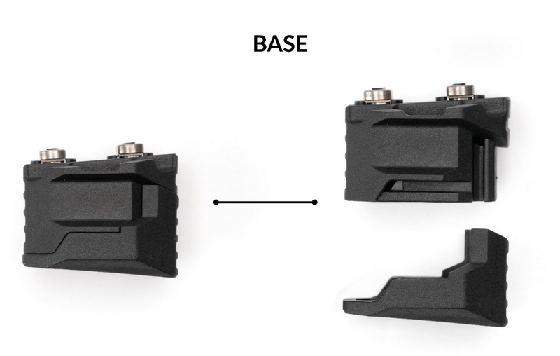Strike Ind. Stacked Angle Grip with Cable Management System by Strike Ind.