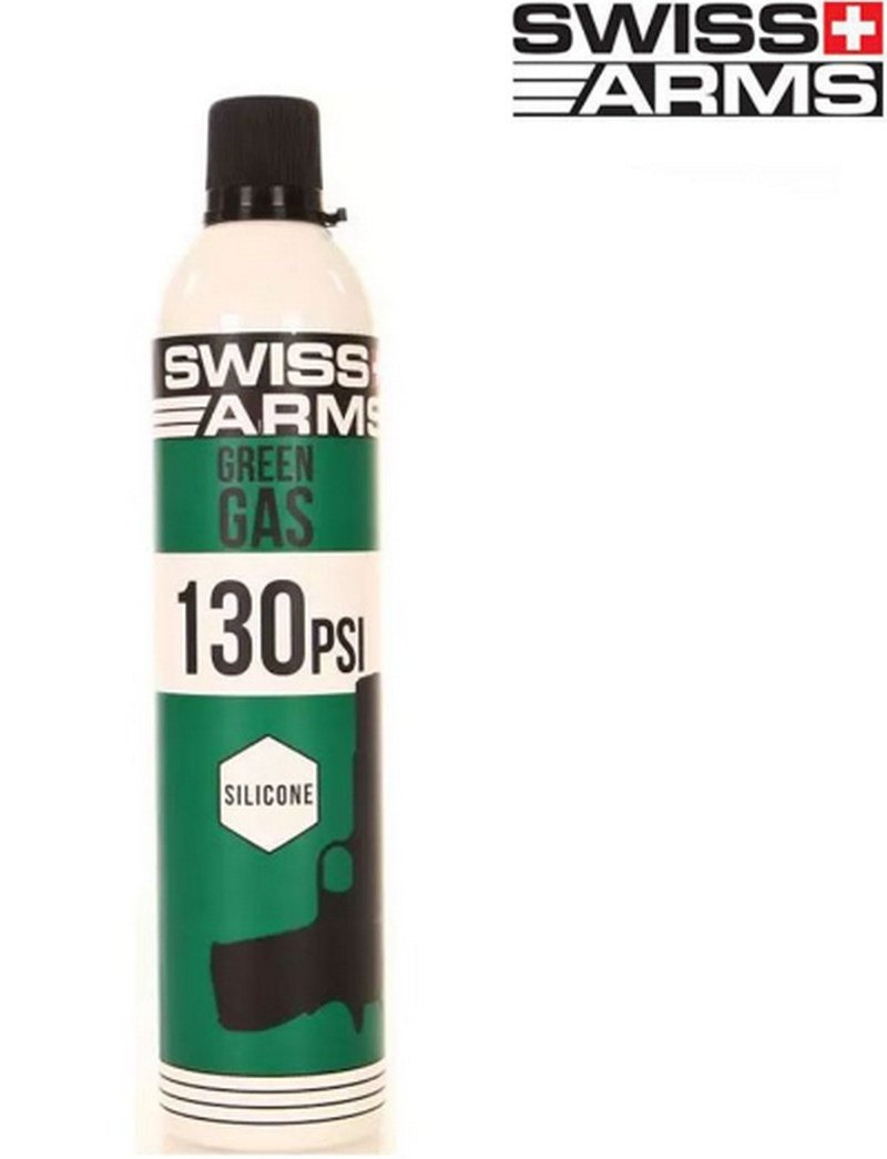 Swiss Arms 130 Psi 760ml - C30 Green Gas by Swiss Arms
