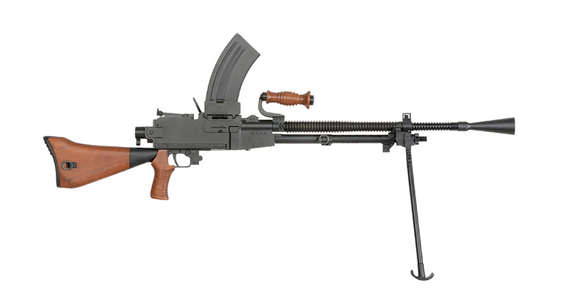 TYPE 96 Full Wood & Metal Light Machine Gun AEG By Golden Eagle