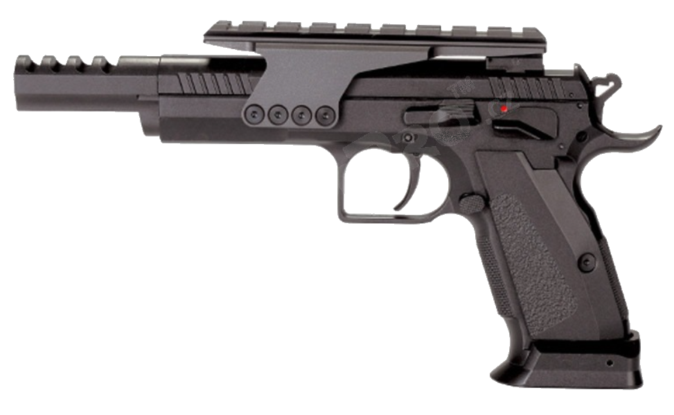 Tanfoglio Gold Custom Type ?  Co2 CZ75 Competition IPSC Full Metal Airsoft Pistol Based on Primordial Airsoft Tanfoglio  by KWC