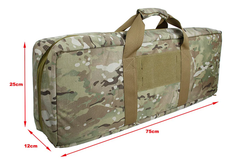 The Black Ships MC Multicam Gun Carry Bag Low Profile Easy Two Layers Gun Pack 75cm. Borsa Porta Fucili by The Black Ships