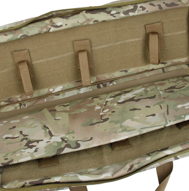 The Black Ships MC Multicam Gun Carry Bag Low Profile Easy Two Layers Gun Pack 75cm. Borsa Porta Fucili by The Black Ships