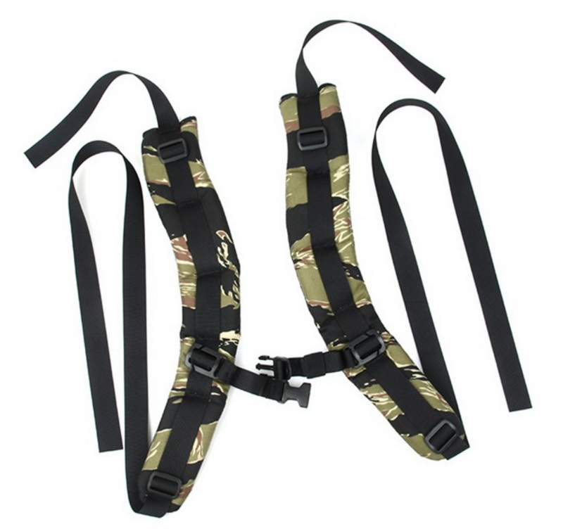 Tiger Stripes Detachable Shoulder Straps Spallacci