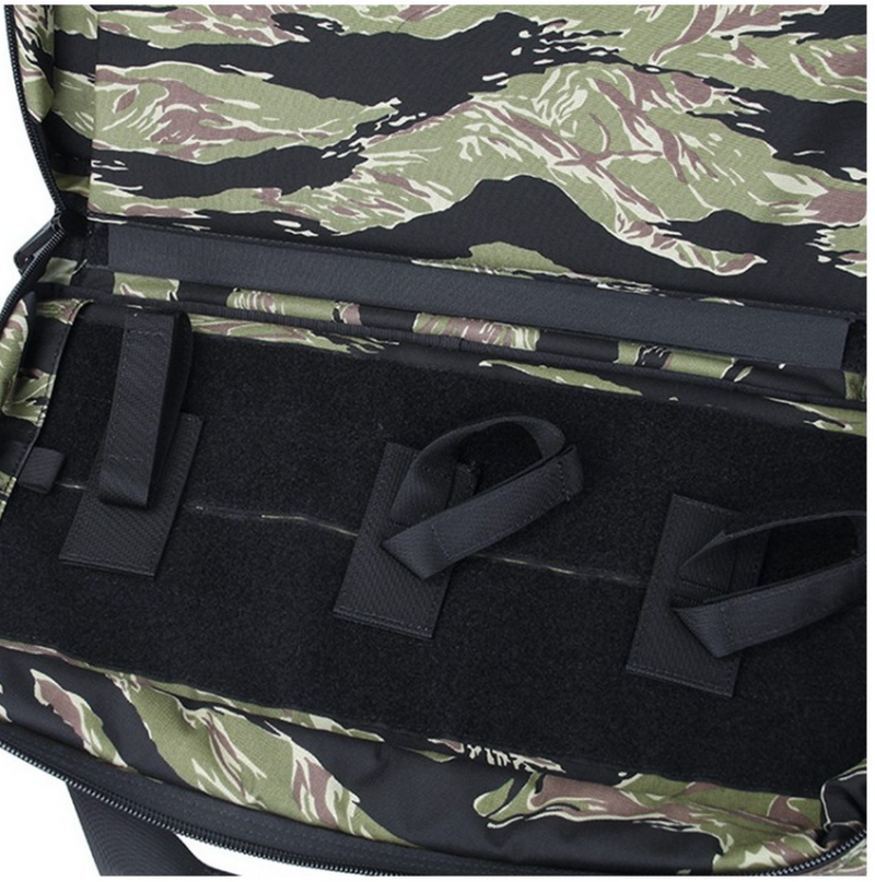 Tiger Stripes Gun Carry Bag Low Profile Easy Two Layers Gun Pack 57cm. Borsa Porta Fucili