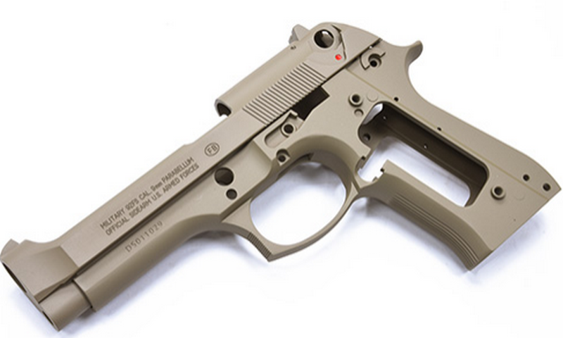Tokyo Marui M92F Military Aluminum Kit Desert Storm Cerakote FDE by Guarder