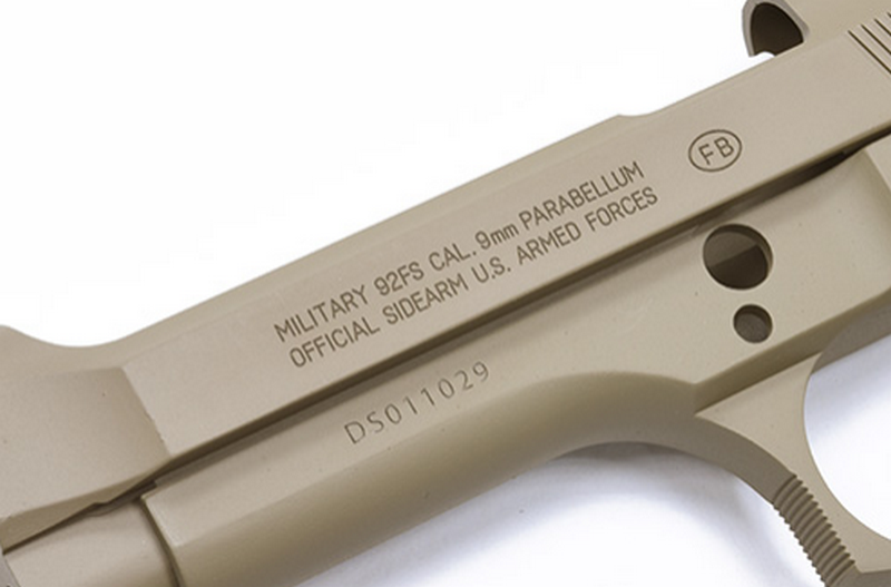 Tokyo Marui M92F Military Aluminum Kit Desert Storm Cerakote FDE by Guarder