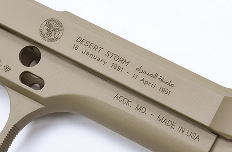 Tokyo Marui M92F Military Aluminum Kit Desert Storm Cerakote FDE by Guarder
