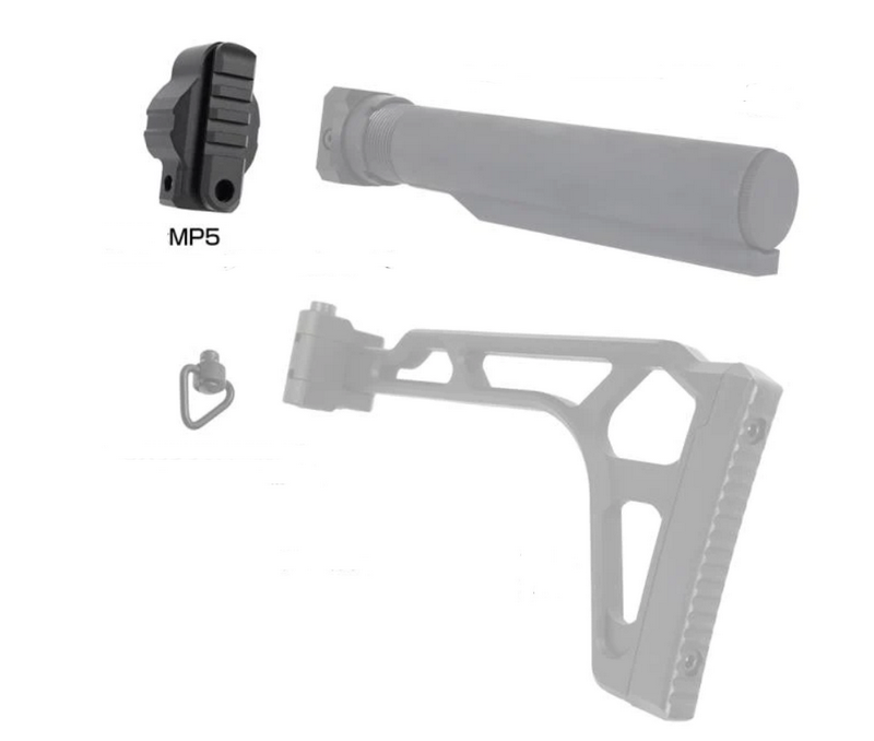 Tokyo Marui Next Generation MP5 Picatinny Rear Stock Base by First Factory