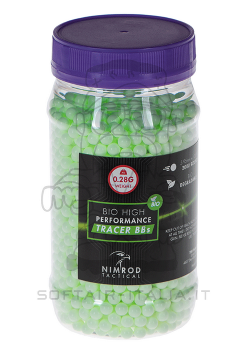 Nimrod Tracer Bio 0,28 Nimrod Fluorescent bb 2000pcs by Nimrod Tactical