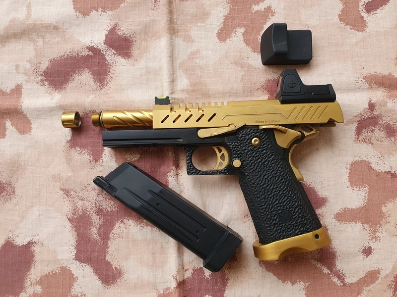 WE M92 Full Metal Gold Gaz Blowback