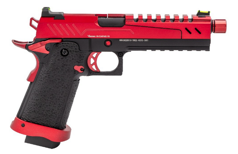 Vorsk Hi-Capa 5.1 Spit Slide Red-Black VGP-02-71 GBB Gas Blow Back by Vorsk