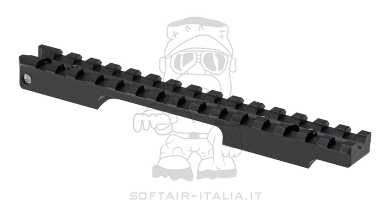 Vsr10 Rail Bubble Lever Green 20mm. by Maple Leaf