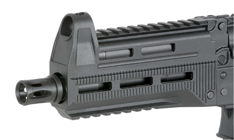 Well Pro WE06 Vytaz - AK12 Type 9x19 Submachine Gun Mosfet AEG Folding & Retractable Stock by Well