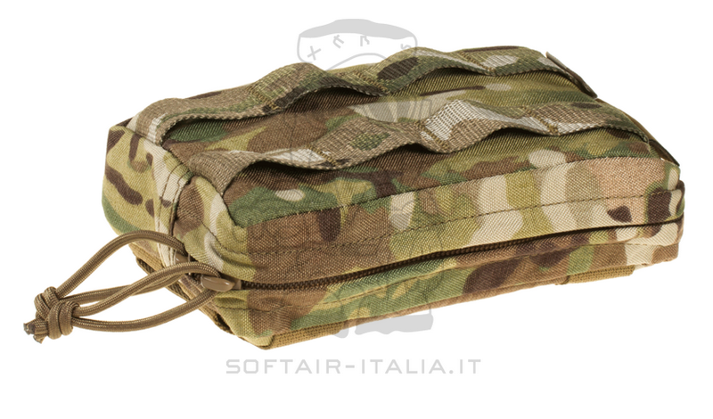 Warrior Assault System MC Multicam Small Horizontal MOLLE Pouch Zipped by Warrior Assault System