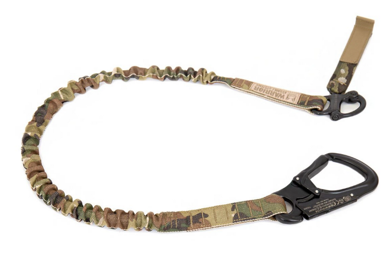 Warrior Assault System Multicam Personal Retention Lanyard with Snap Shackle and Tango Carabine Clip by Warrior Assault System