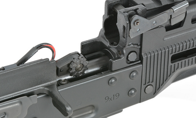 Well PPK-20 Style 9mm. Steel Body SMG - PDW Russian Army ETU Eshooter AEG WE06 by Well