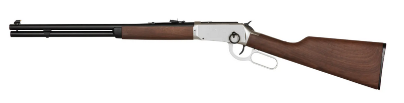 Winchester M1894 "Saddle Gun" Shell Ejecting Co2 Rifle Silver Version by Double Bell