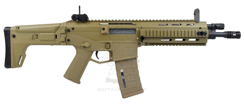 A&K ACR - MSDA RIS Version Dark Earth Tan Folding & Extendable Stock by A&K