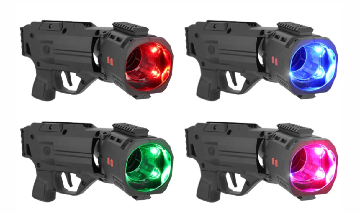 AceTech Volcano Tracer 40mm. Grenade Launcher with RGB Color Flame Effect &  Built-In Rechargeable Tracer Unit by AceTech
