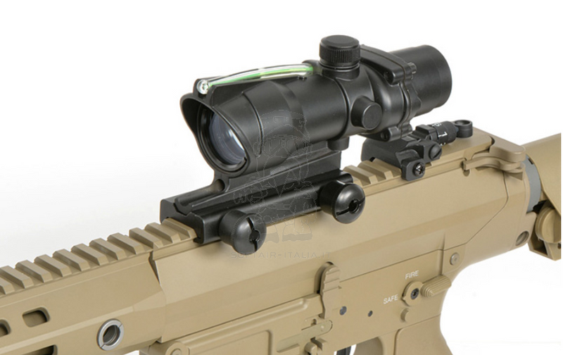 ACOG Type 1 x 32 Reflex Sight w. Real Fiber Optic & Green Target  by T-Eagle