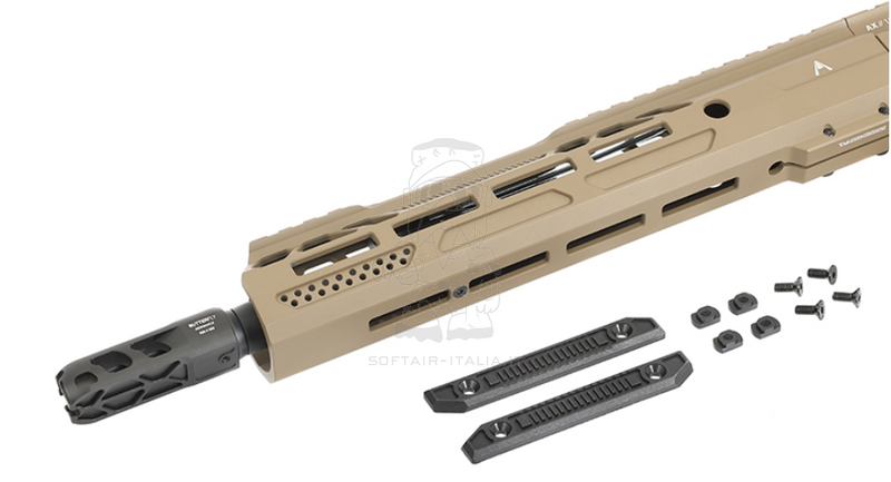 AeroKnox M920A AX // 15 AEG Rifle ETU Bluetooth Tan Version by Aeroknox > Double Bell