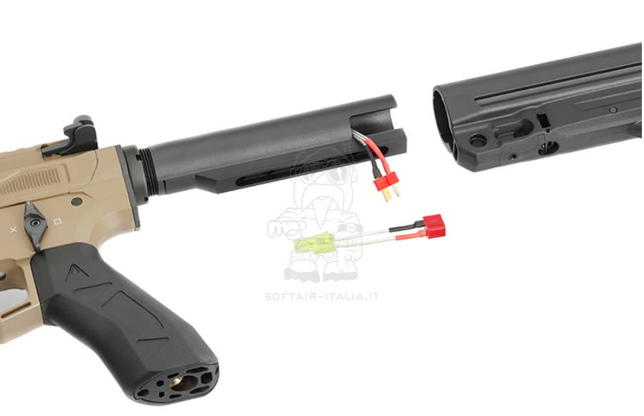 AeroKnox M920A AX // 15 AEG Rifle ETU Bluetooth Tan Version by Aeroknox > Double Bell
