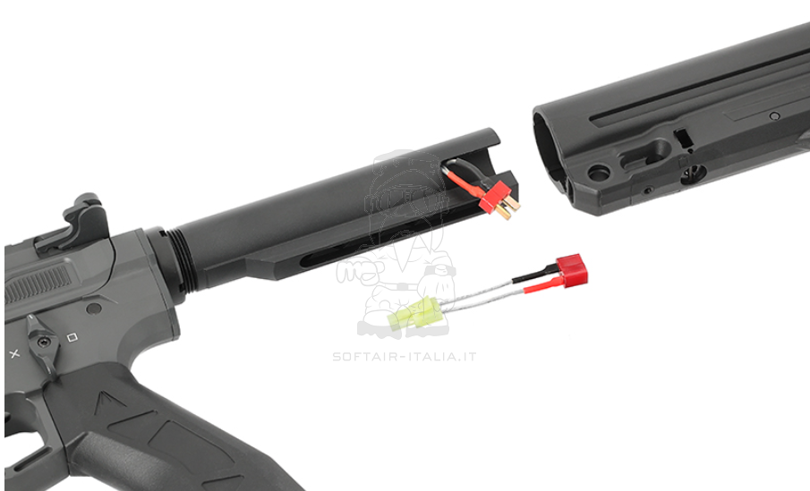 OFFERTE SPECIALI - SPECIAL OFFERS: AeroKnox M920A AX // 15 AEG Rifle ETU Bluetooth Grey Version by Aeroknox > Double Bell