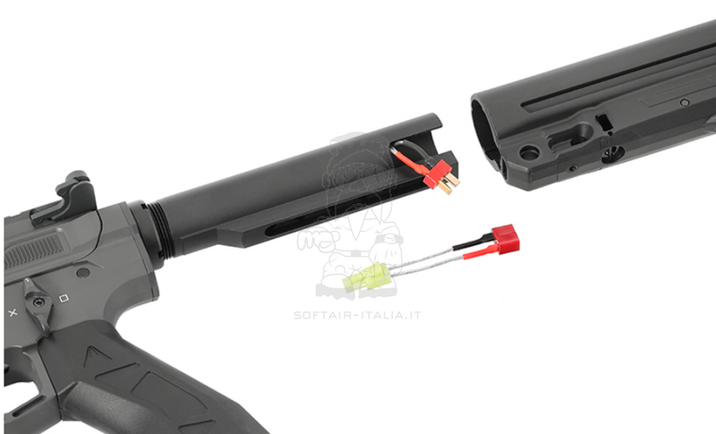 AeroKnox M920A AX // 15 AEG Rifle ETU Bluetooth Grey Version by Aeroknox > Double Bell