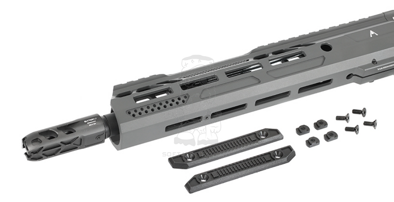 AeroKnox M920A AX // 15 AEG Rifle ETU Bluetooth Grey Version by Aeroknox > Double Bell