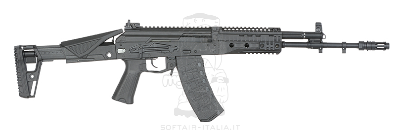 AK12L AEG WE09-2 ETU - Mosfet Retractable & Folding Stock by Well Pro