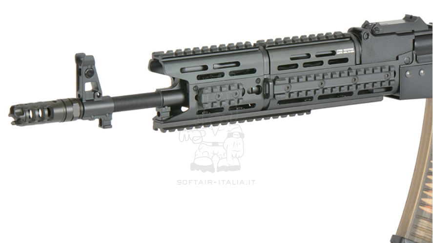 AK74 TRAX Strike Ind. EMG Licensed KeyMod EShooter AEG by Cyma Platinum