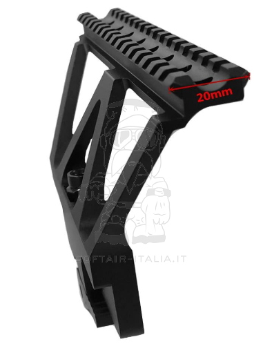AK - SVD Dragunov QD Side Tactical Railed Scope Mount Plate Slitta Laterale