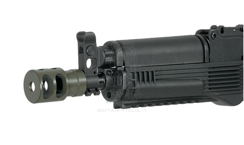 AK "Grizzly"  Metal Muzzle Brake Spegnifiamma 14mm CCW by Cyma