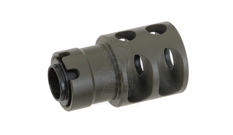 AK "Grizzly"  Metal Muzzle Brake Spegnifiamma 14mm CCW by Cyma