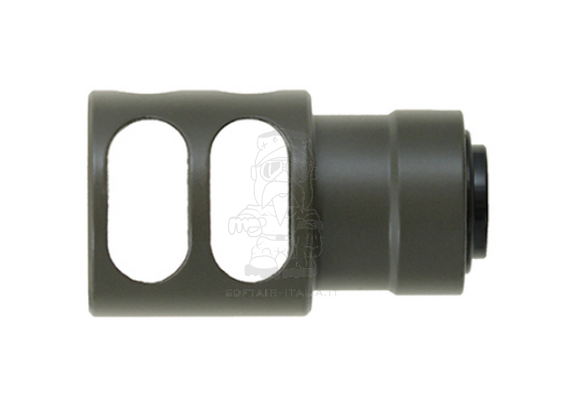 AK "Grizzly"  Metal Muzzle Brake Spegnifiamma 14mm CCW by Cyma