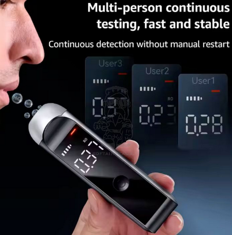 Alcohol Tester Breathalyzer Etilometro Digitale