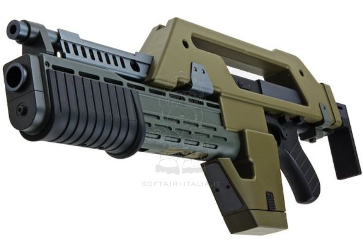 Alien M41A Pulse Rifle Conversion Kit OD by Snow Wolf