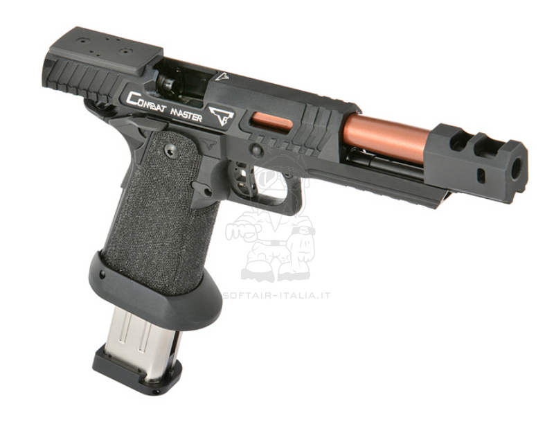 ALPHA Combat Master TTI Jag Precision Licensed CNC Full Metal Race Gen Set Up 42bb Mag GBB by Army Armament