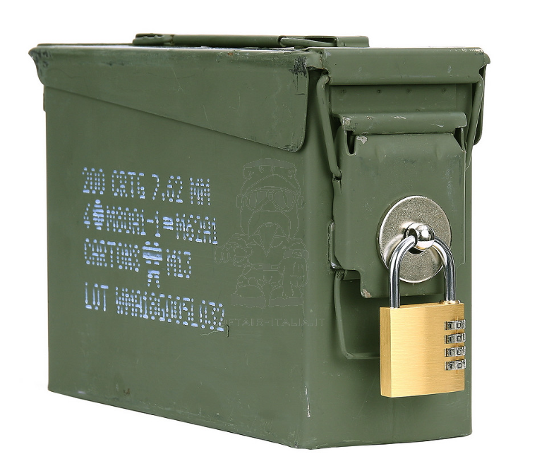 Ammo Box Lock Chiusura per Cassette Munizioni by softair-italia.it