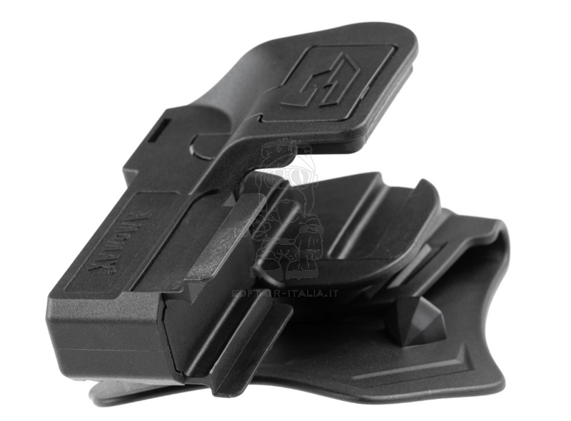 Amomax Open Airsoft Holster for Pistols with RIS Rail Fondina by Amomax