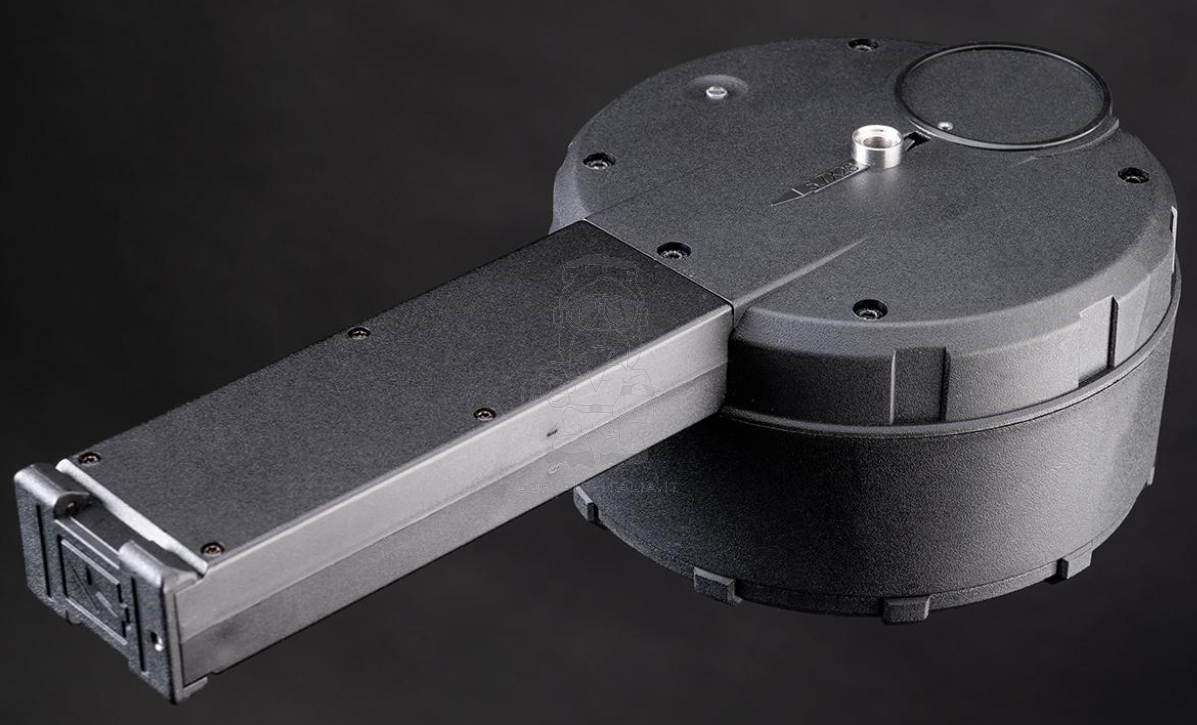 Angel Custom P90 ZAKU 3000bb Auto Electric Winding Drum Magazine Caricatore Elettrico by Angel Custom